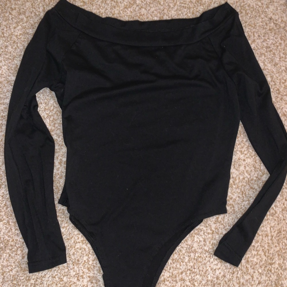 shein off the shoulder bodysuit